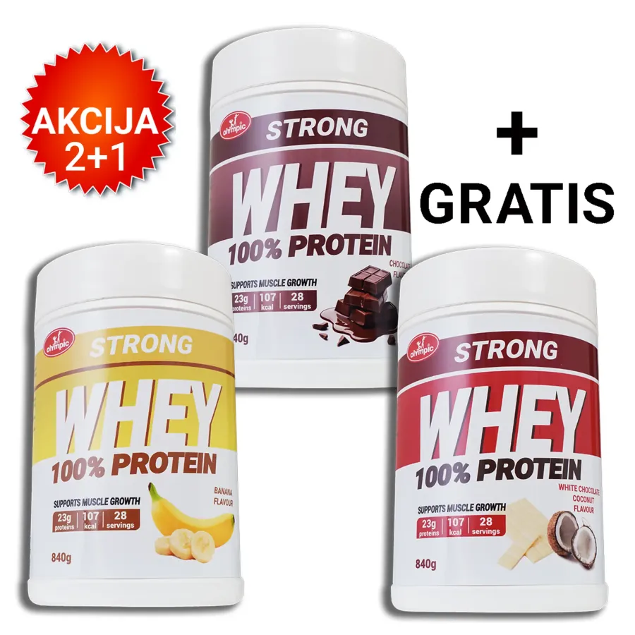 Strong Whey BCBCK Akcija